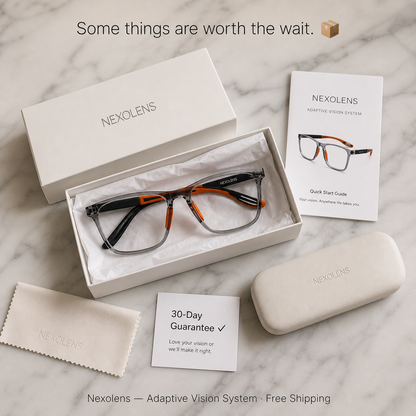 Nexolens - adaptives Sehkomfortsystem + Geschenk