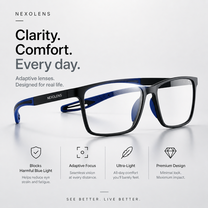 Nexolens - adaptives Sehkomfortsystem + Geschenk