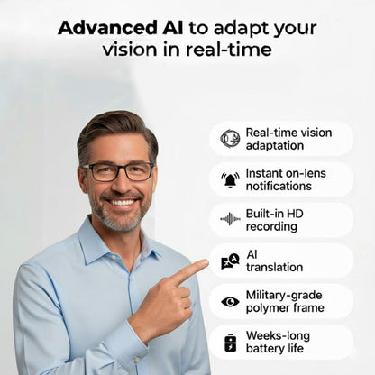 SmartVision NovaCel™ KI-gestützte adaptive Brille
