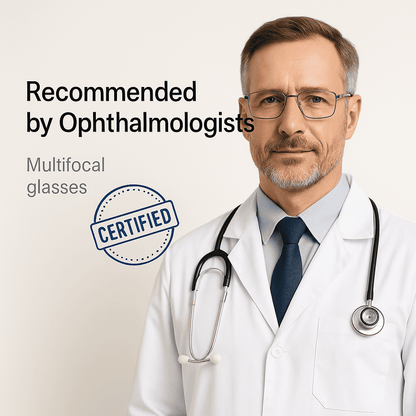 Gleitsichtbrille VisionSync + Geschenk [Adaptive Technologie]